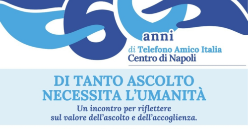 Telefono Amico di Napoli compie 60 anni