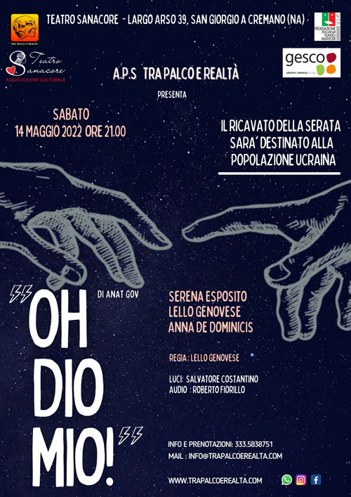 Al Teatro Sanacore spettacolo di beneficenza per i profughi ucraini 1