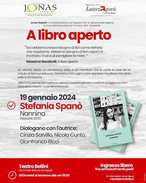 Nannina il libro di Stefania Spanò nello spazio Laterzagorà 1