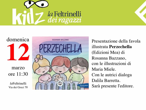 Perzechella Rosanna Bazzano scrive una favola per donare sorrisi ai più piccoli 1