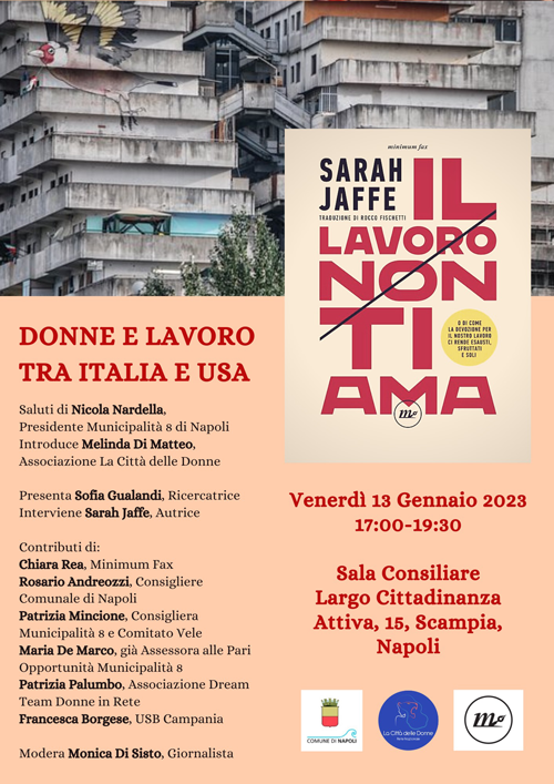 Sarah Jaffe presenta il suo ultimo libro 1