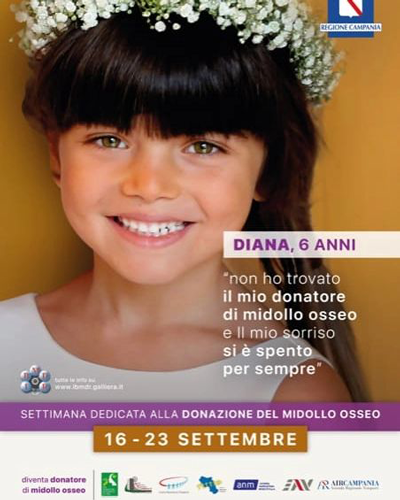 Donazione di midollo osseo Gli unicorni di Diana regalano sorrisi e speranza 1